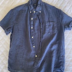MUST GO J Crew Factory Linen Button Down